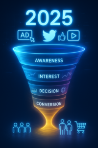 Read more about the article From Clicks to Customers: How to Build High-Converting Marketing Funnels in Q4 2025