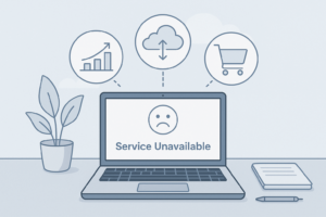 Read more about the article Lessons for Small Businesses: What the Canva Downtime Teaches Us About Tool Dependence