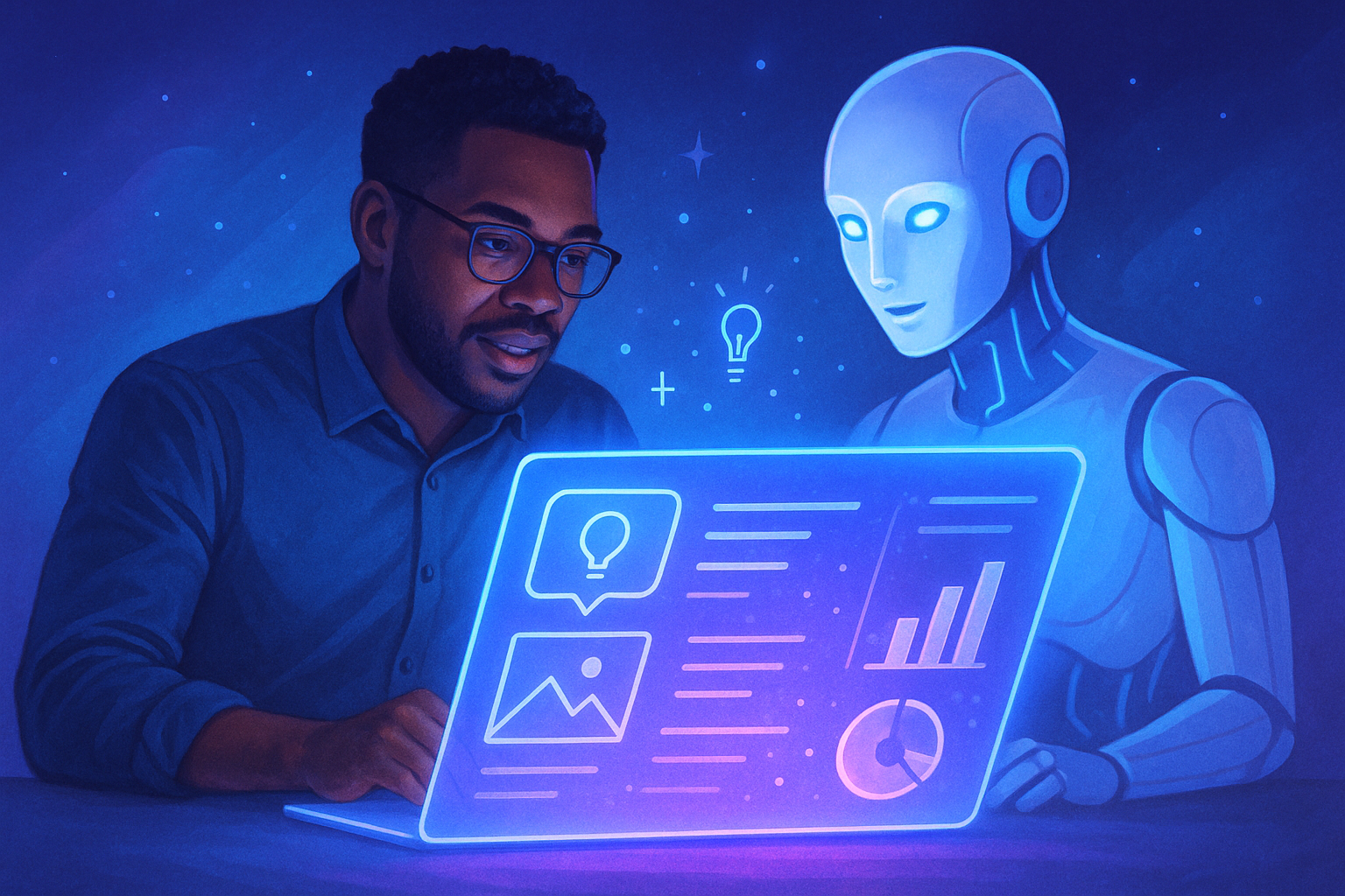 Read more about the article How to Use AI Tools to Create Better Marketing Content