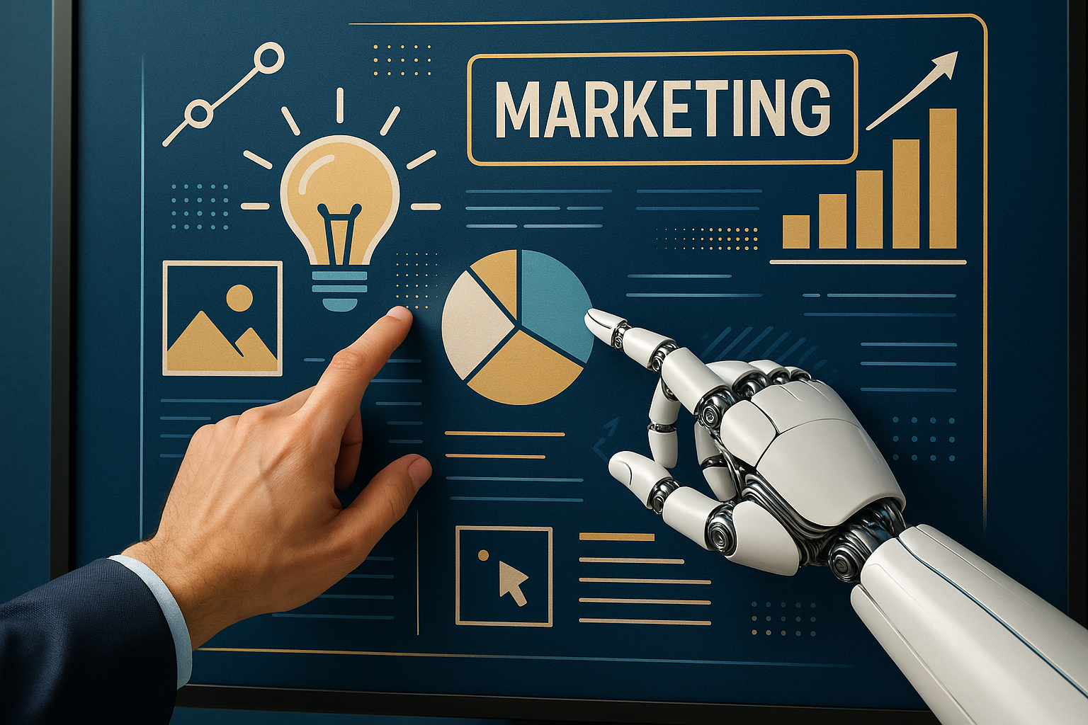 Read more about the article AI vs. Human Creativity: Finding the Perfect Balance in Marketing
