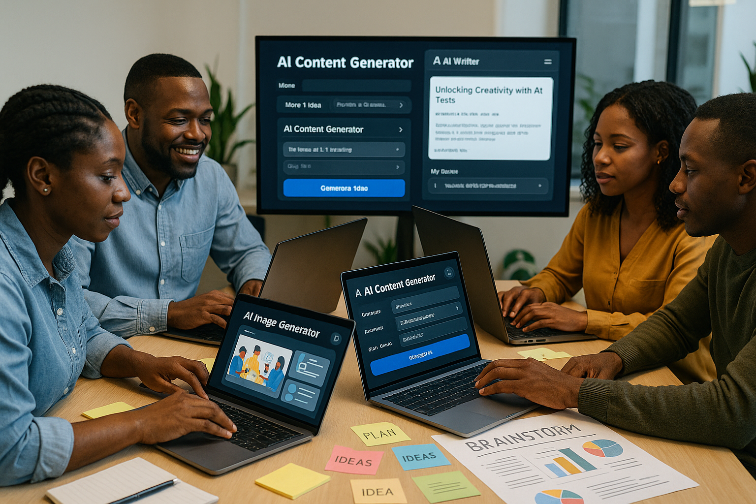 Read more about the article How to Use AI Tools to Create Better Marketing Content