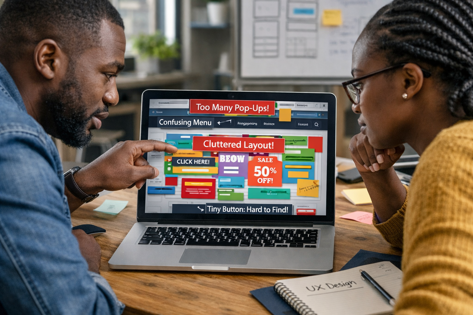 Read more about the article Top Design Mistakes That Hurt Your Conversion Rates