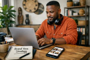 Read more about the article How to Create a Consistent Brand Voice Online
